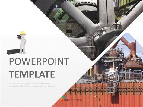 metal powerpoint template free download